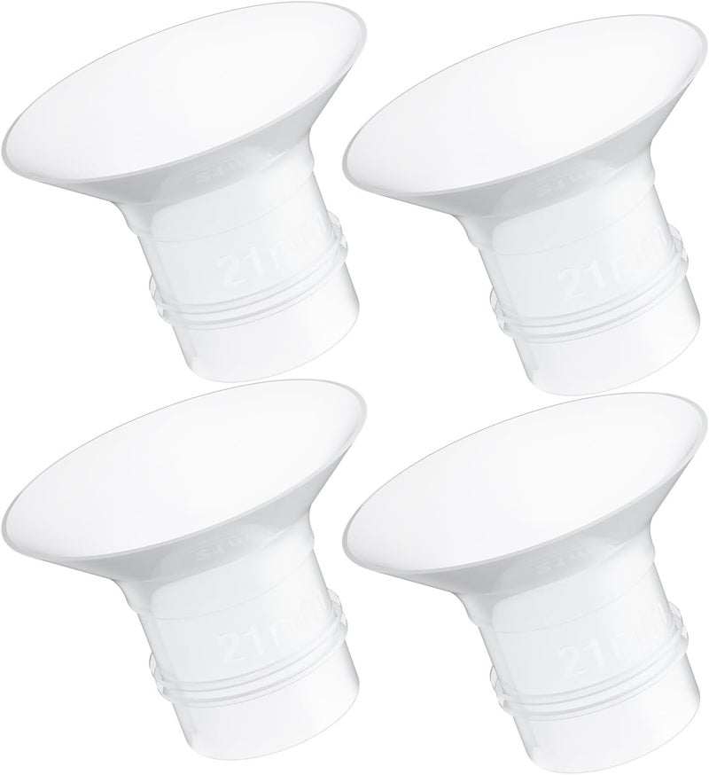 Paruu P16 Flange Insert 21mm, Original Replacement Only for P16 Wearable Breast Pump, 4 Pack Original Accessories - Image 1